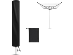 Funda protectora Raweao para secadoras de paraguas, tela impermeable Oxford 420d para secadoras de jardín y tendederos giratorios, 160x15cm