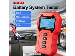 Analizador De Baterías De Coche Noyafa Nf-512 12v 24v Herramienta De Diagnóstico De Arranque Y Carga Rápida Para Automóviles