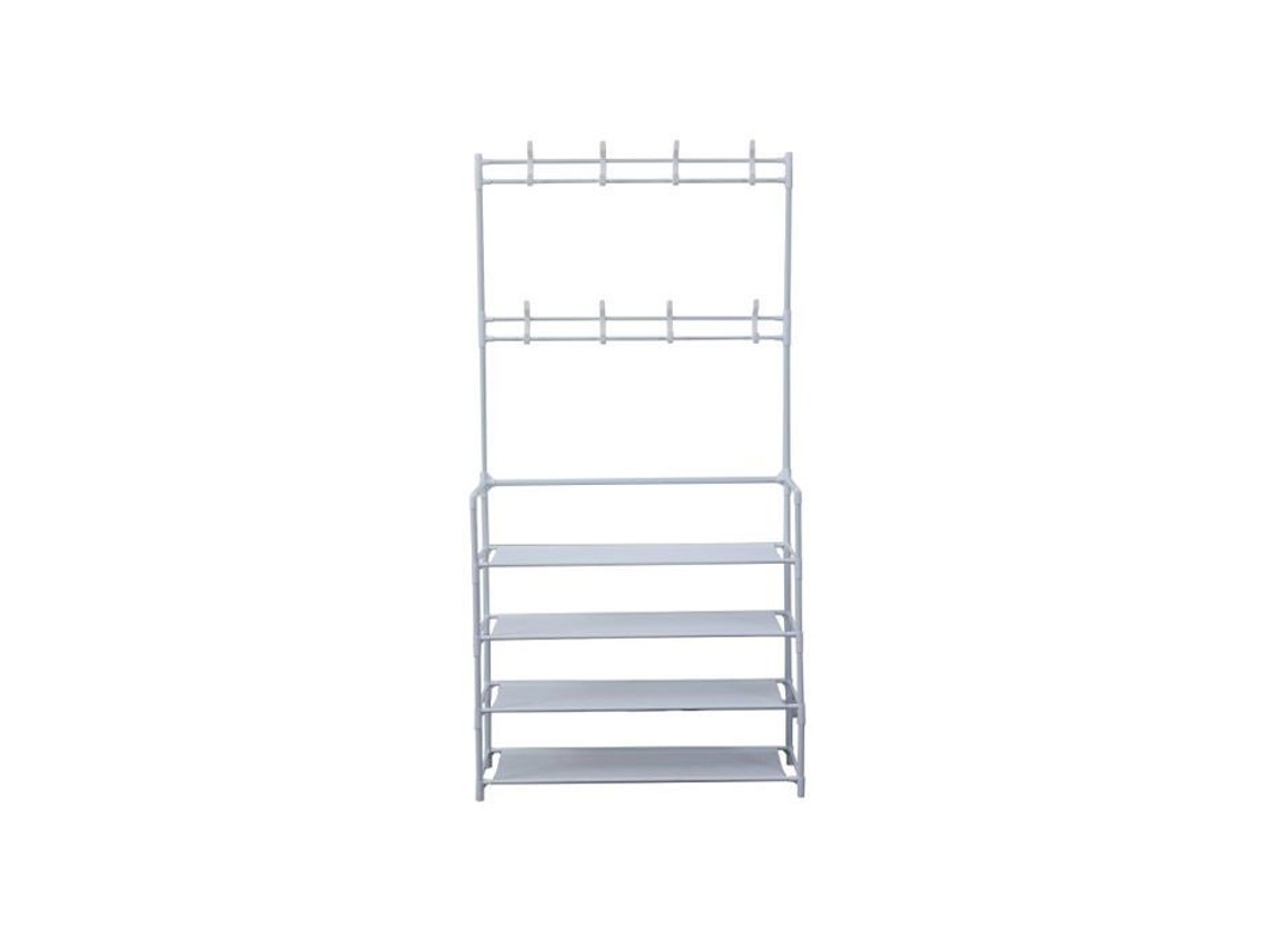 Herzberg Hg03411 - Puerta de entrada con zapatero de 4 niveles