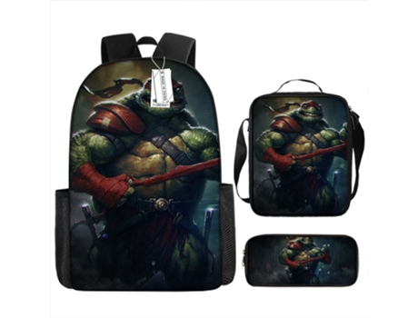 Conjunto de tres piezas de Mochila KOHREE Teenage Mutant Ninja Turtles