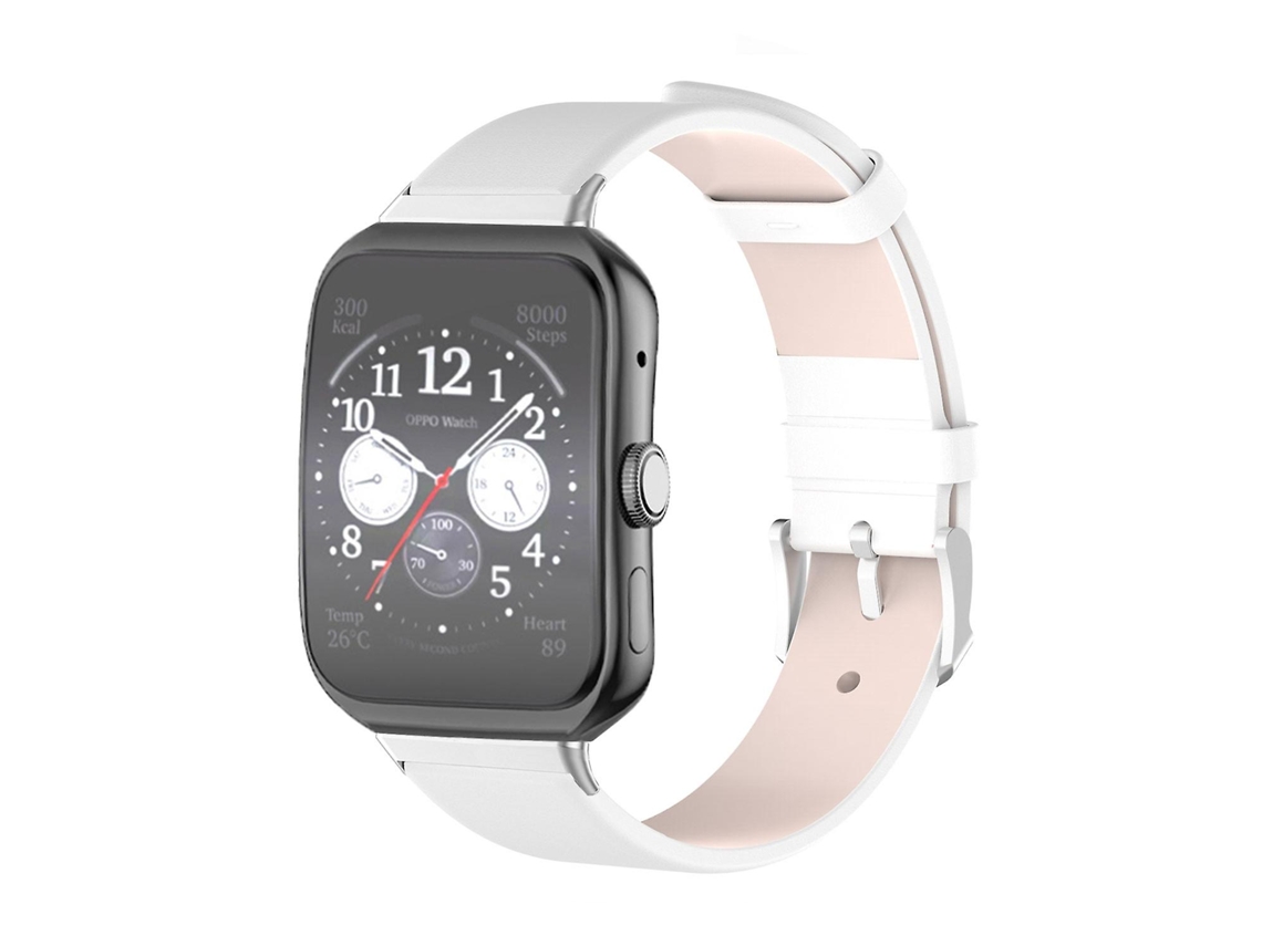 Correa de cuero de repuesto para reloj inteligente Oppo Watch 3, ajustable, para bicicleta eléctrica.