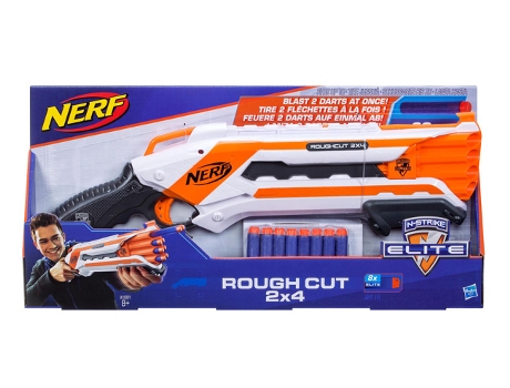 Lanzador Nerf HASBRO Elite Rough Cut