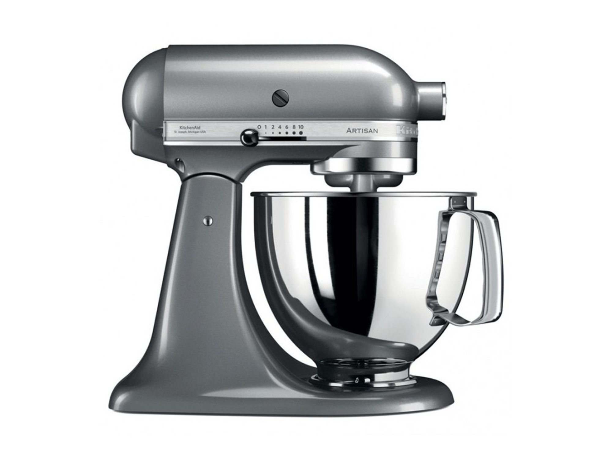 Robot de cocina KITCHENAID 5KSM125ECU (4.8 L - 300 W - 4 accesorios)