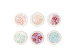 Caixas Conjunto De Adornos De Unhas Diy Com Glitter Brilhante Para Arte De Unhas Acessórios