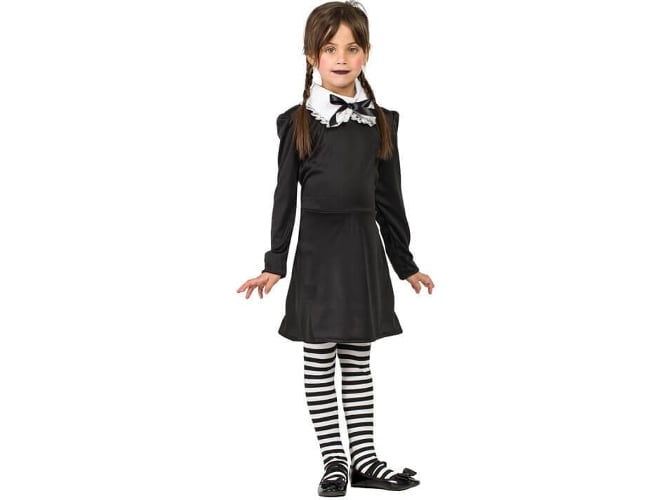 Disfraz de Niña DISFRAZZES Niña Tenebrosa (Talla: 10 a 12 años)