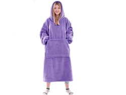 2026-sudadera Con Capucha Oversized De Manta Wearable Para Mujer Y Hombre Abrigada Y Cómoda