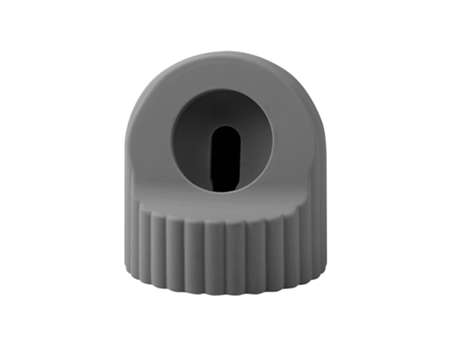 Soporte de carga para reloj de silicona con patrón de ondas Apple Watch (gris)