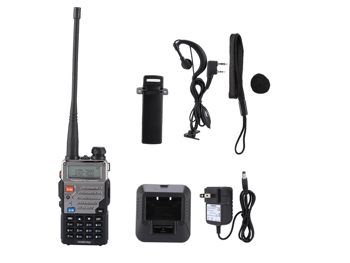 Radio portátil de doble banda con GPS