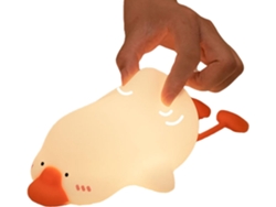 Lámpara De Noche Genérica De Silicona Suave Con Forma De Patito - Lámpara Suave Para - Intensidad