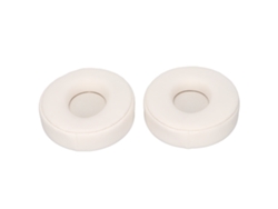 2 Almohadillas De Repuesto Blancas Para Auriculares Inalámbricos Solopro On-ear