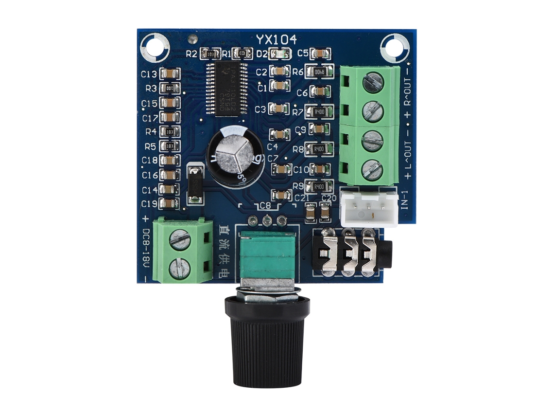 Placa Amplificadora De Potencia Digital Tpa3110d2 De 15 W + 15 W, Doble Canal, 8-18 V Cc