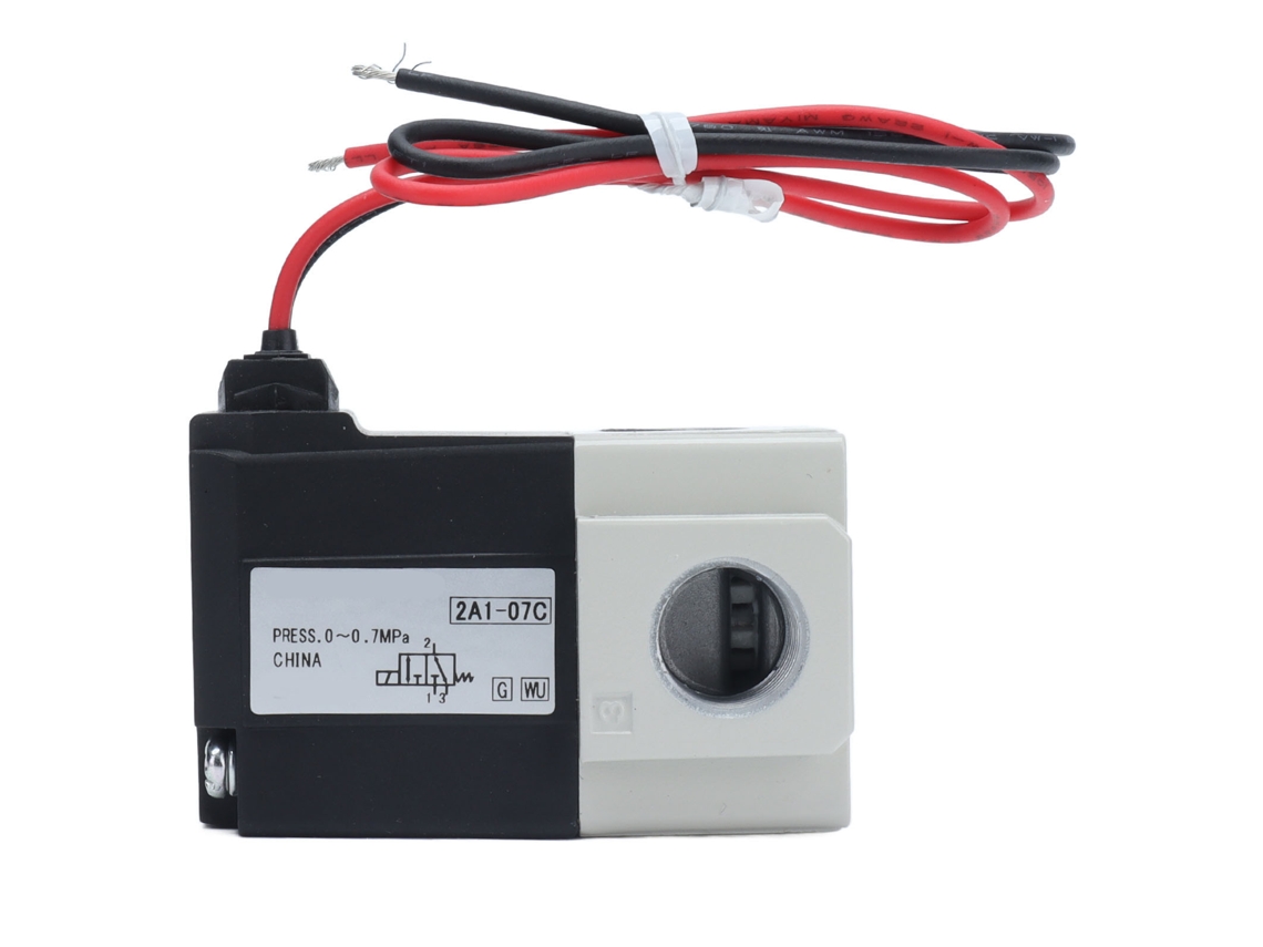 2026velora-válvula Solenoide Neumática G1/4 2 Posiciones 3 Vías Para Control De Impulso Electrónico