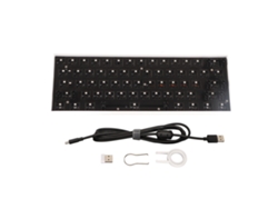 Kit Diy Teclado Mecânico 61 Teclas Sem Fio 2.4g Bt 3.0 5.0 Type C Rgb Modular Gaming