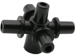 Conector de tuberías con 20 interfaces, divisor de cinco vías, conectores cruzados grandes, conexiones de salida.