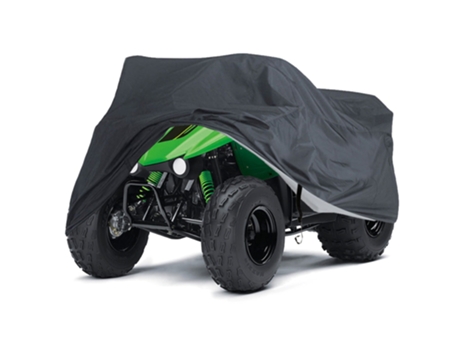 A prueba de agua a prueba de lluvia, quad de playa anti-ultravioleta para polvo, estuche atv para polaris[Todo Negro / Xxxl-256x110x120cm]