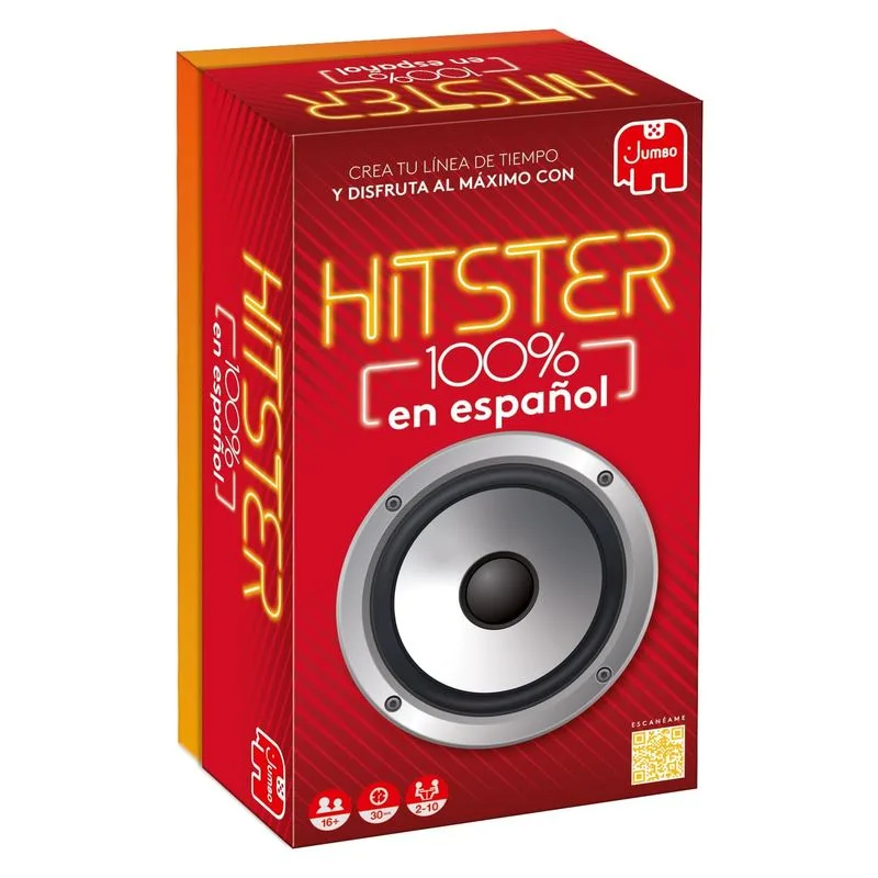 Jumbo Hitster 100 En Español Juego De Cartas Musical 474 P25