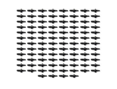 Conector para Unir Microtubos de 4 mm Pack de 100 unidades. Conector de riego por goteo IRRITEC