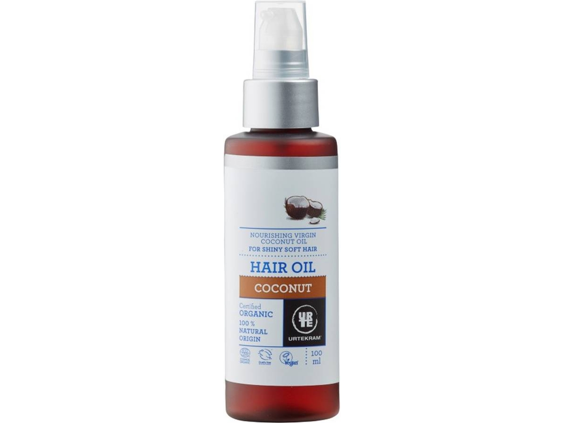 Aceite para el Pelo URTEKRAM Coco (100 ml)