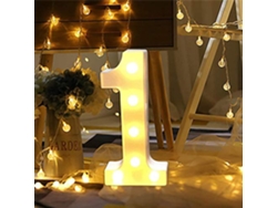 Lámpara LED de Números 0-9, Decoración para Fiestas, Bodas, 6 Piezas NEVEANCE