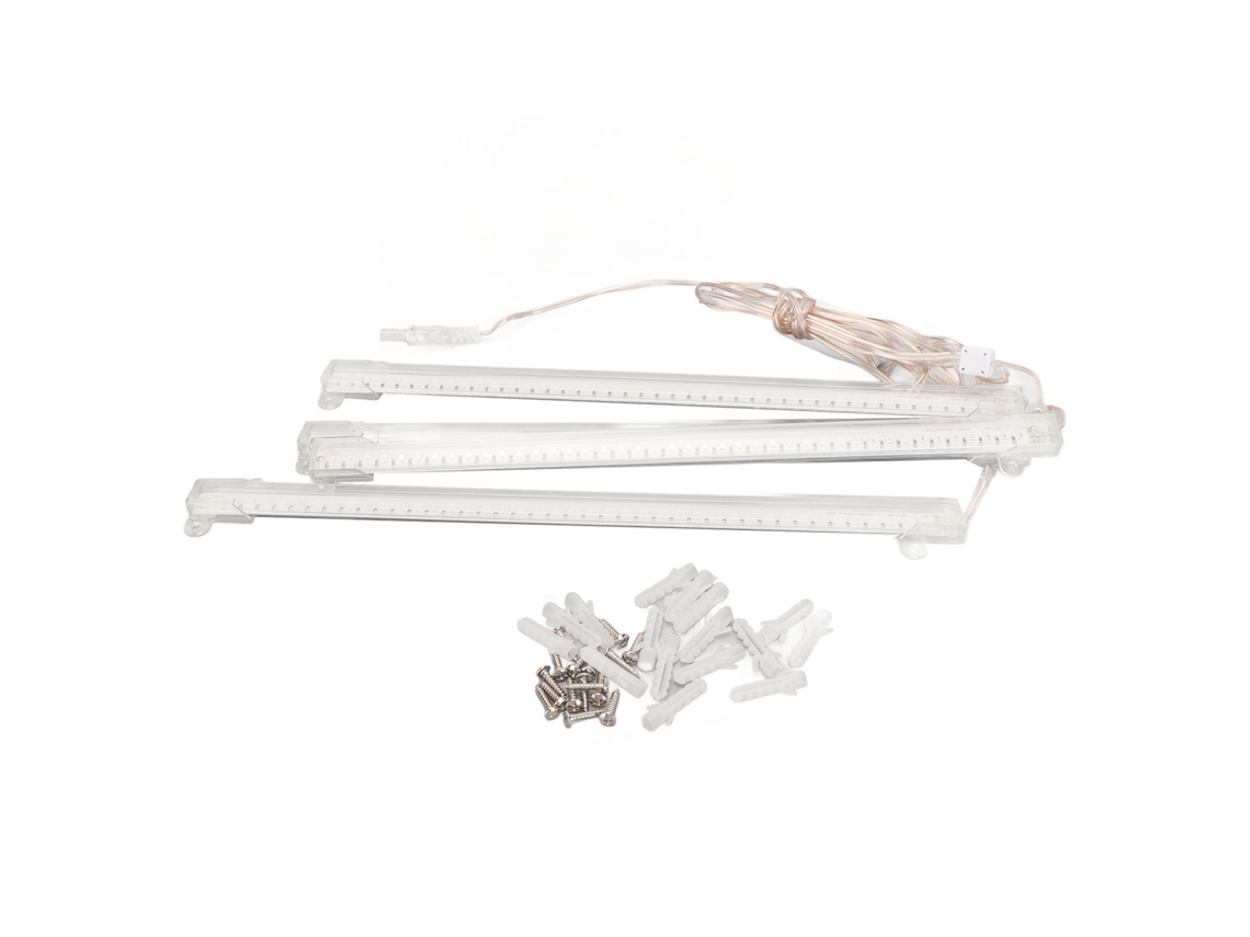 Lámpara LED regulable de 4 cabezales para cultivo de plantas, con espectro completo y temporizador, para plantas de interior, 4000k, 168 LEDs.