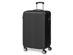 Maletas De Viaje Grandes 78cm, Maleta Grandes 23 Kilos, Maletas De Material Abs Resistentes Y Ligeras, 4 Ruedas Dobles, 90l, Negro