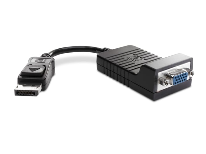 Cable Adaptador de Vídeo HP F7W97AA 0.2m DisplayPort VGA