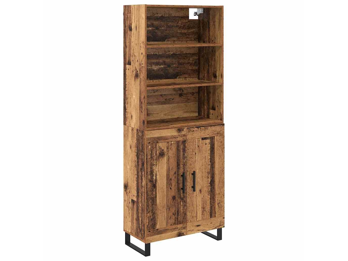 Aparador de madera antiguo 69,5x34x180 cm Madera procesada MAISON EXCLUSIVE