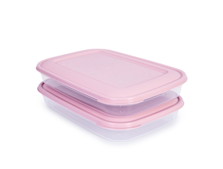 Tupperwares PLASTIC FORTE (25 x 18 x 8 cm - Plástico - Multicolor)