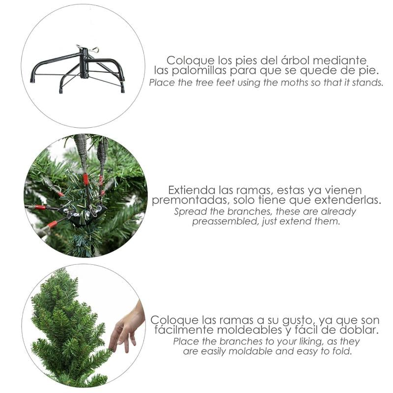 Arbol Navidad Deluxe 150 cm. 760