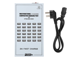 Adaptador multipuerto USB rápido de 2 A con 30 puertos | EOOCOO