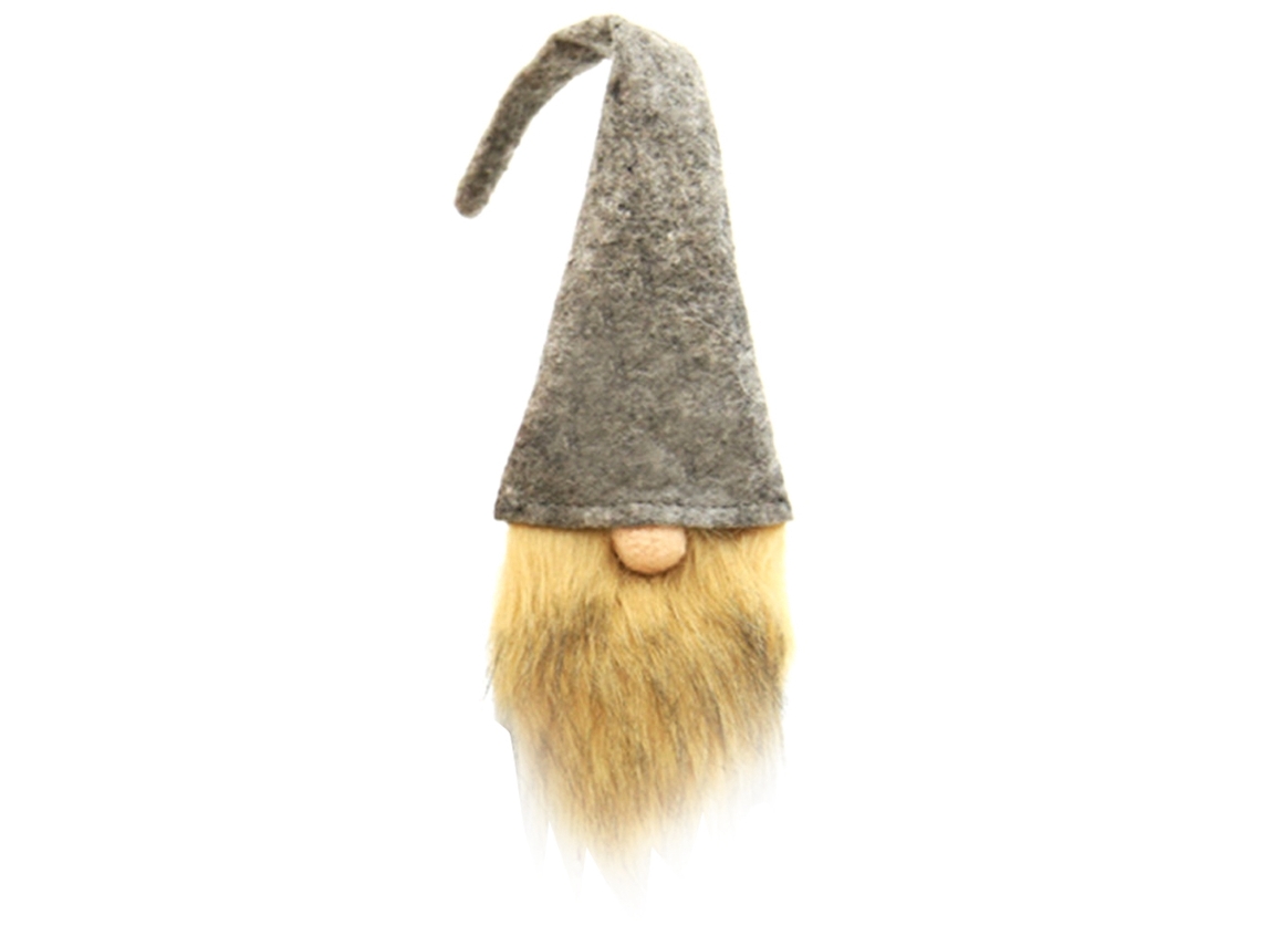 Tapón de botella decorativo con dibujos animados para Navidad - Gris