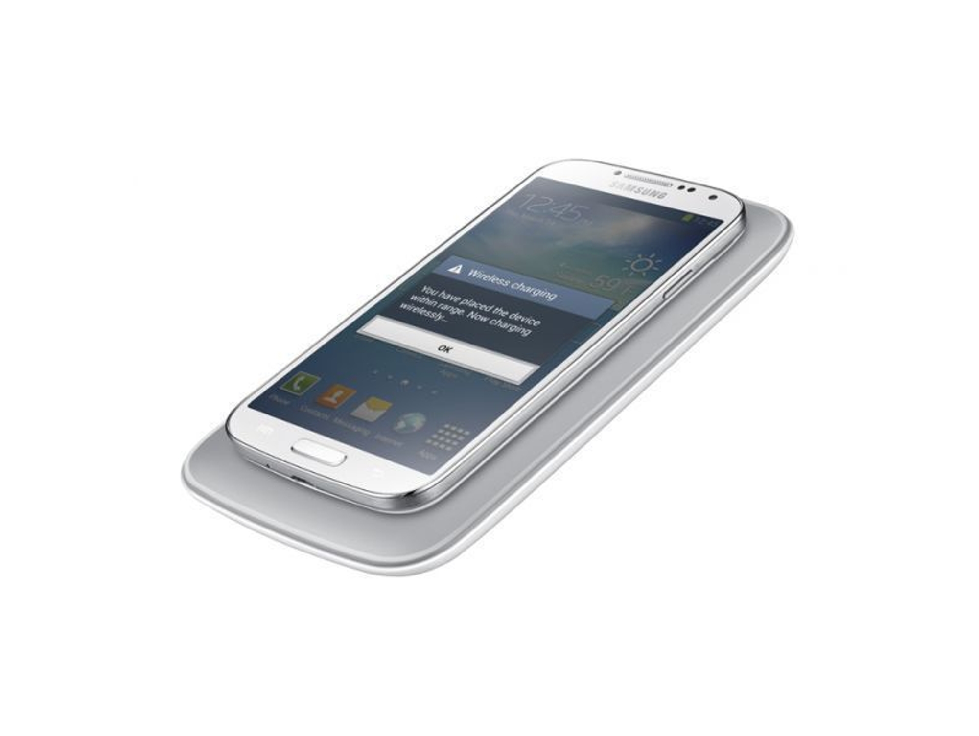 Cargador Inalámbrico SAMSUNG Galaxy S4 Blanco