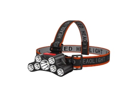 Linterna frontal recargable con 7 LED y 4 modos de iluminación - GOEIK BY PC GO