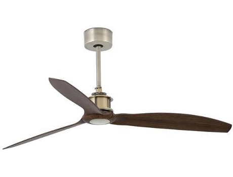 Ventilador de Techo FARO BARCELONA Just Fan Marrón (32 W - Diámetro 128 cm)