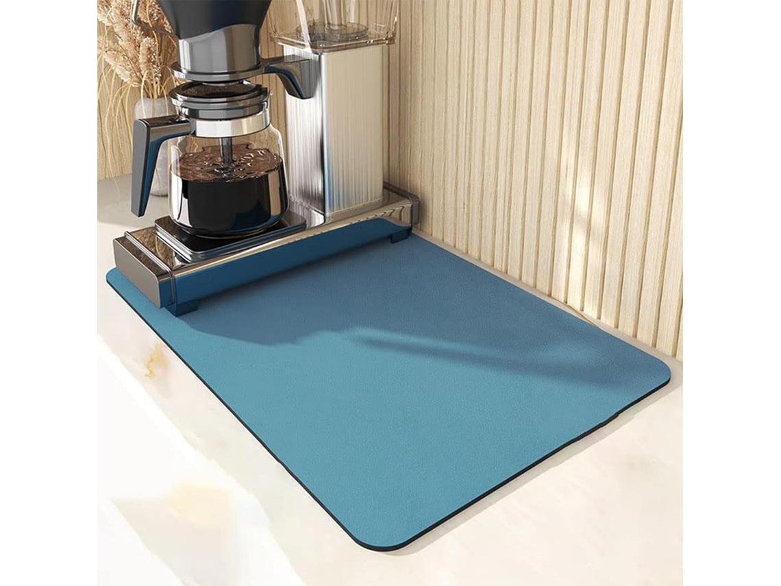 Alfombrilla Antigoteo Para Cafetera, Escurridor, Lavavajillas, Absorbente Con Base De Goma.