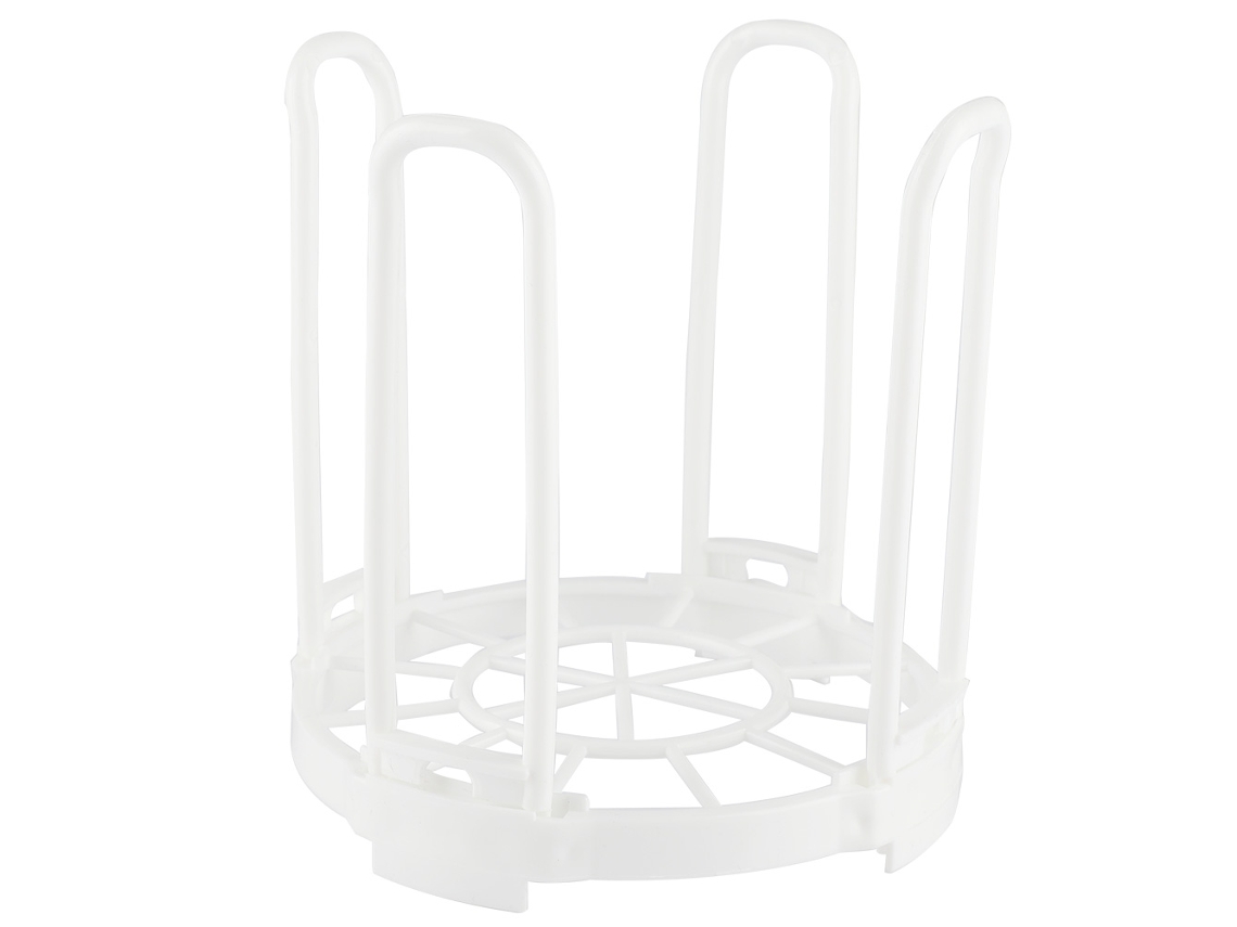 Escurreplatos Plegable, Práctico en la Cocina, Blanco NEVEANCE