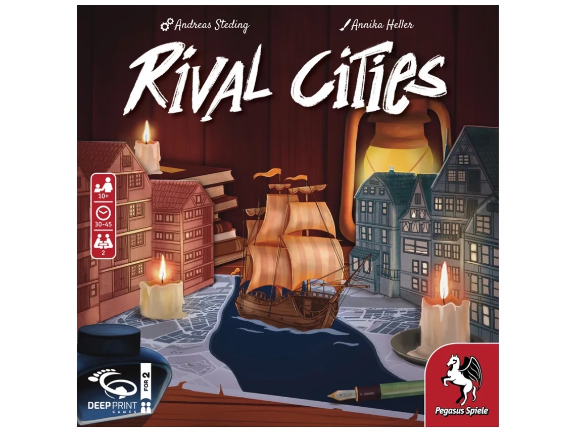 Ciudades rivales (juegos de impresión profunda) (en)