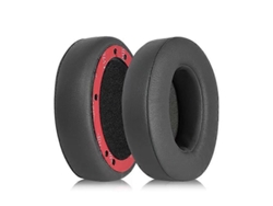 1 par de protectores de oídos de repuesto de cuero proteico de 26 mm de grosor para Beats Studio 3/2