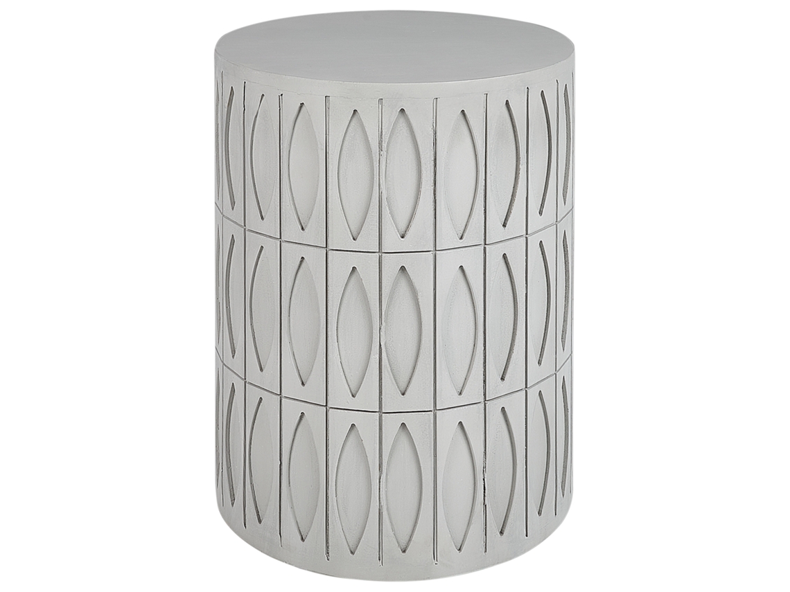 Mesa de centro BELIANI Deara de MDF Gris 45x45x56