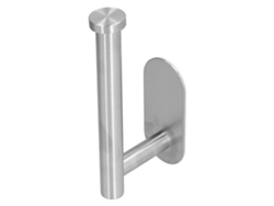 Portarrollos de papel higiénico de acero inoxidable 304 (sin necesidad de taladrar) para baño y cocina.
