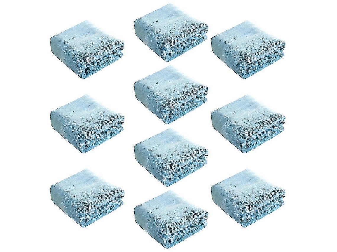 Toallas de peluquería (paquete de 10) de secado rápido para cabello, manos y rostro. Para usar en casa, salón, spa y barbería. Rosewell.