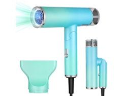 Secador De Cabelo Dobrável E Portátil Para Viagens, Com Temperatura Ajustável (1 Unidade).