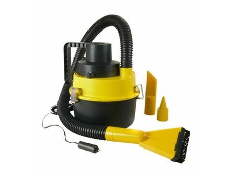 Aspirador Para Coche Aspiradora Portátil De 12V 90W Sin Bolsa 4 Boquillas KMT