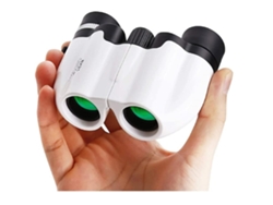 Binóculos Infantis 8x21 Mini Binóculos Pequenos Presentes Para Acampar Viajar Observar Pássaros Branco Saisiyiky