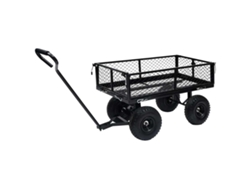 Maison Exclusive - Carrito De Mano De Jardín Negro 250 Kg