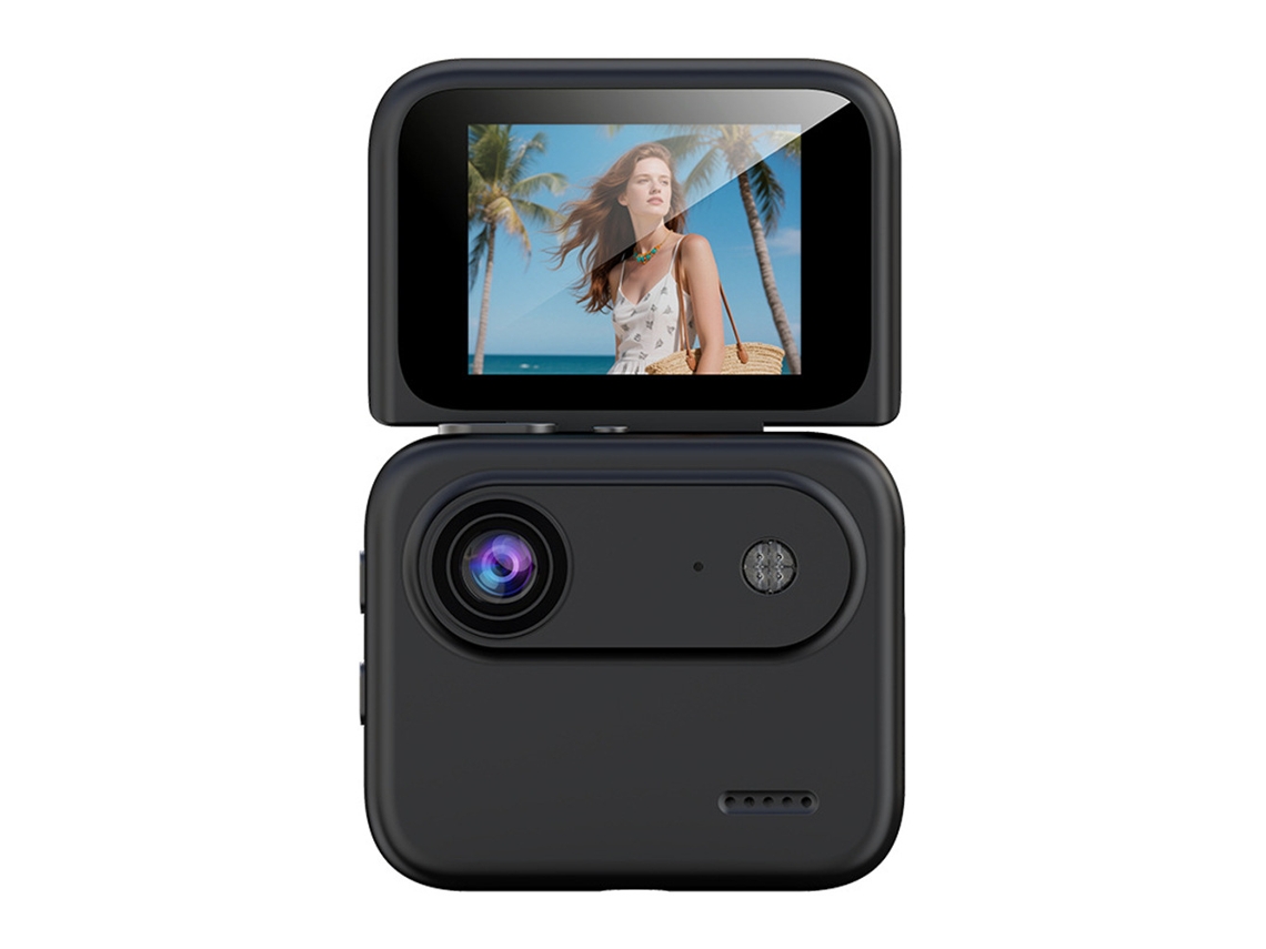 Cámara Acción Uhd 4k Con Pantalla Abatible Wifi Kit Creator Tarjeta 32gb Adaptador Lector