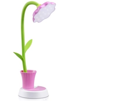 ELKUAIE Lámpara para niños, lámpara de escritorio LED, luz de atenuación con control táctil, luz de escritorio recargable por USB flexible, lámpara...
