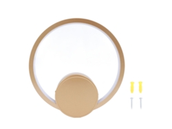 2026-lámpara De Pared Led Moderna Redonda Con Montaje En Pared Luz Suave Fixture De Iluminación Para Dormitorio Pasillo Escalera Interior