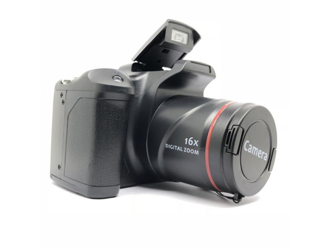 Videocámara digital, 16 megapíxeles, con pantalla LCD de 2,8 pulgadas MDUG (negra)