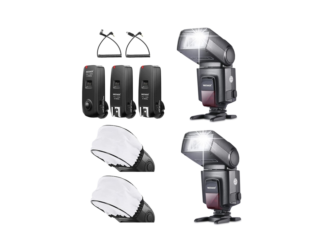 Kit de flash con disparadores accesorios para Nikon / Canon / Sony NEEWER